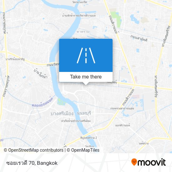 ซอยเรวดี 70 map