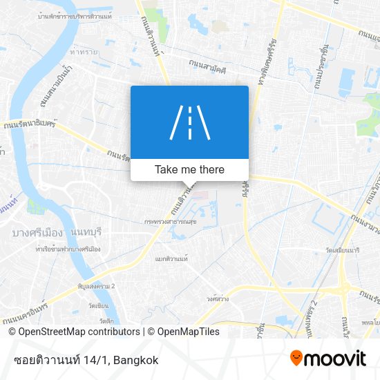 ซอยติวานนท์ 14/1 map