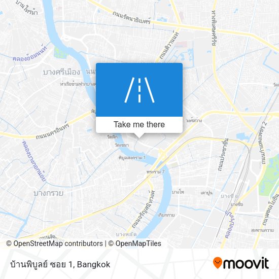 บ้านพิบูลย์ ซอย 1 map