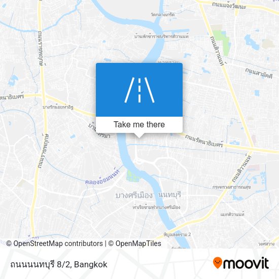 ถนนนนทบุรี 8/2 map