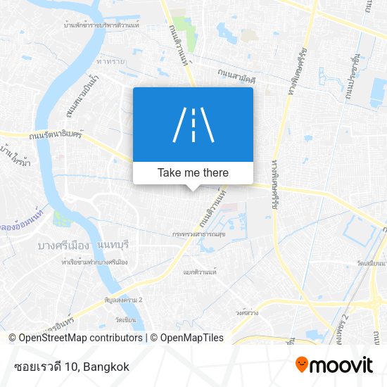 ซอยเรวดี 10 map