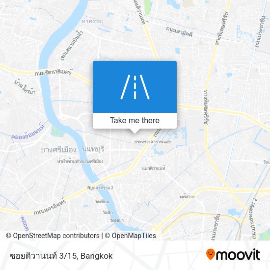 ซอยติวานนท์ 3/15 map