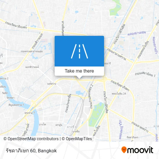 รัชดาภิเษก 60 map