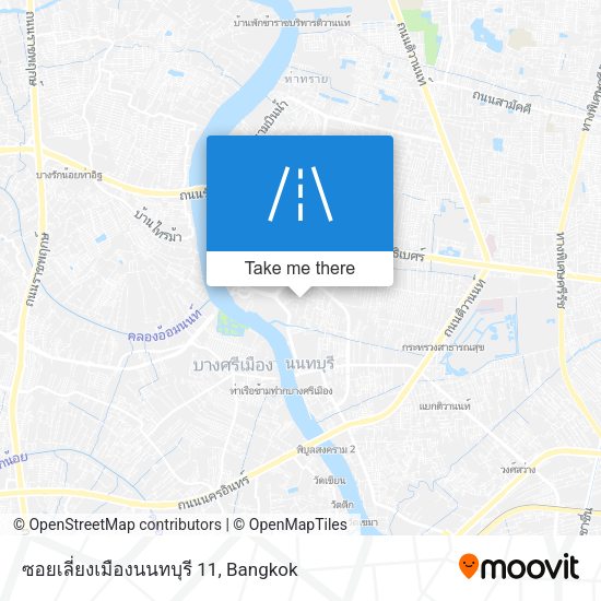 ซอยเลี่ยงเมืองนนทบุรี 11 map