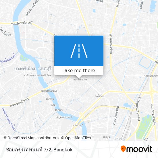 ซอยกรุงเทพนนท์ 7/2 map