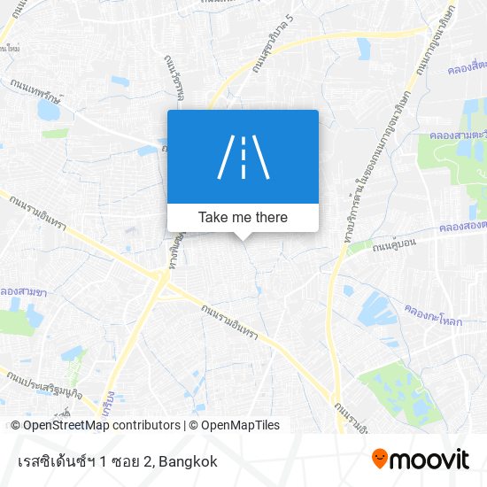 เรสซิเด้นซ์ฯ 1 ซอย 2 map