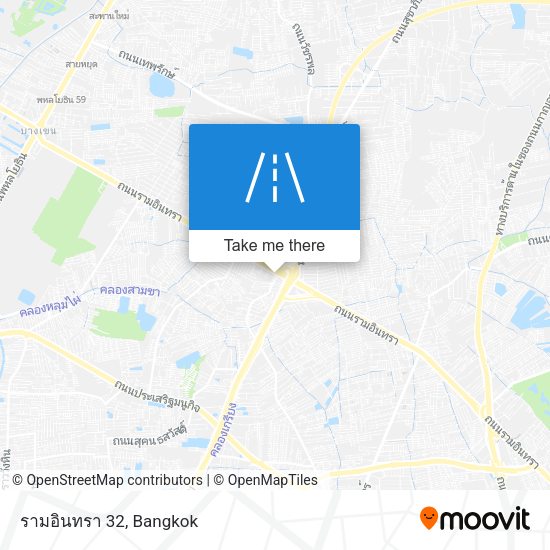 รามอินทรา 32 map