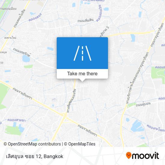เลิศอุบล ซอย 12 map