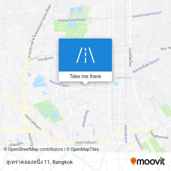 สุเหร่าคลองหนึ่ง 11 map
