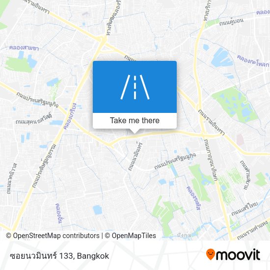 ซอยนวมินทร์ 133 map