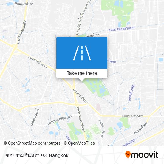ซอยรามอินทรา 93 map