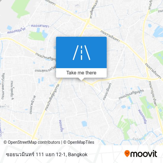 ซอยนวมินทร์ 111 แยก 12-1 map