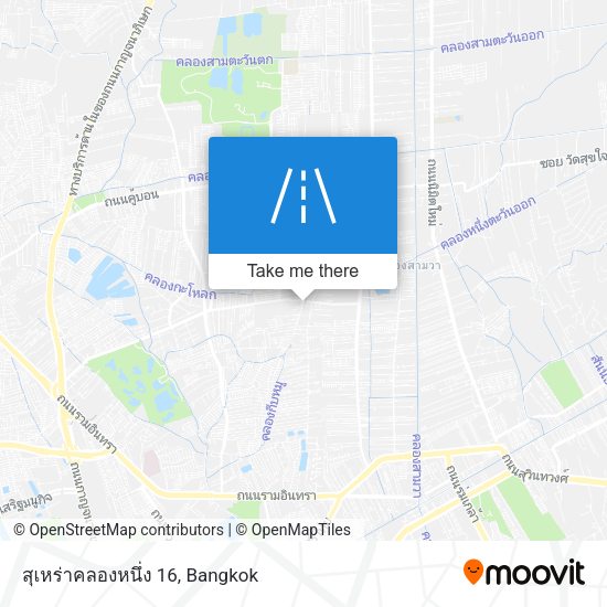สุเหร่าคลองหนึ่ง 16 map
