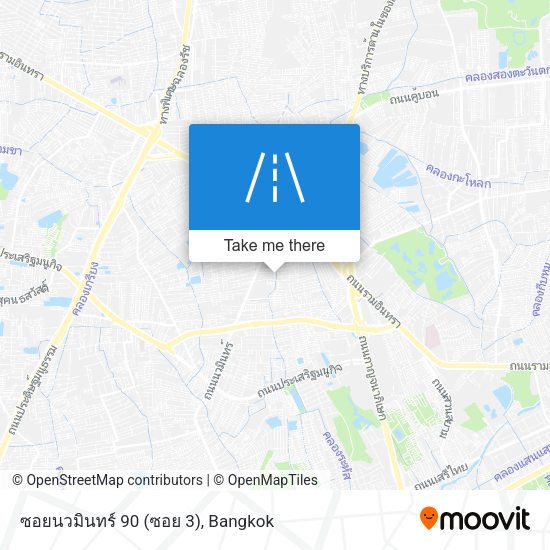 ซอยนวมินทร์ 90 (ซอย 3) map