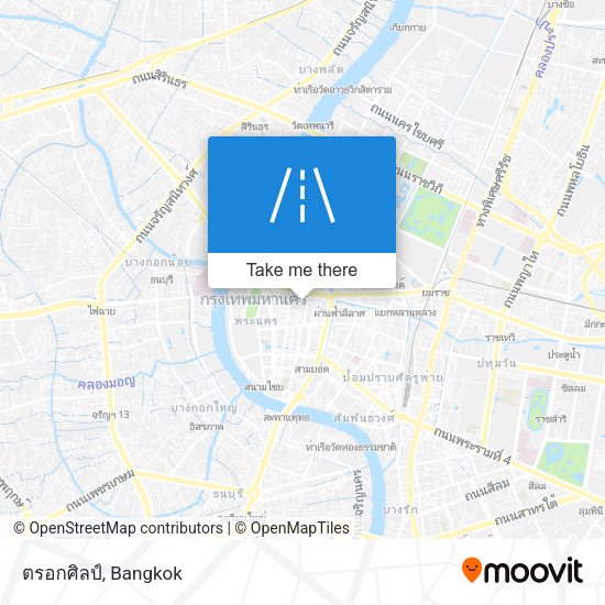 ตรอกศิลป์ map