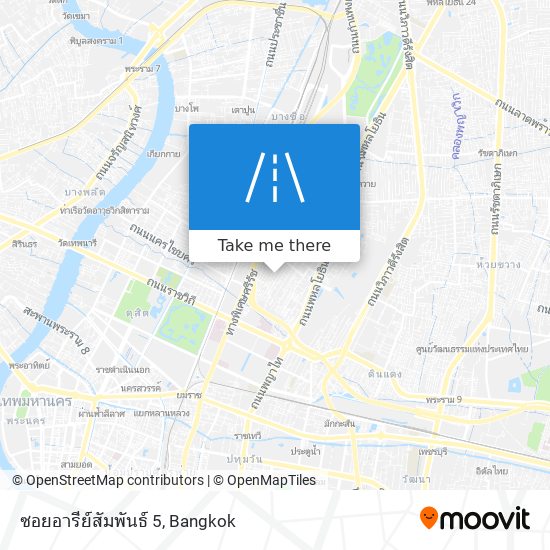 ซอยอารีย์สัมพันธ์ 5 map