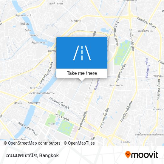 ถนนเตชะวนิช map