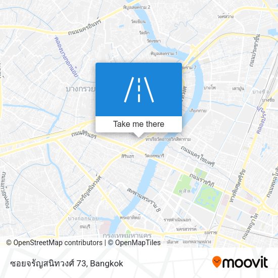 ซอยจรัญสนิทวงศ์ 73 map
