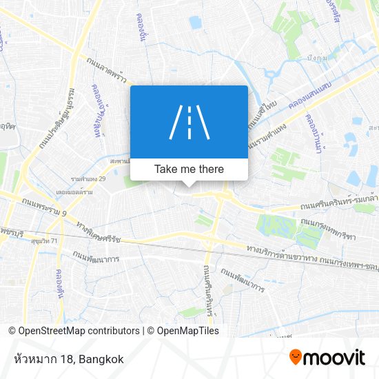 หัวหมาก 18 map