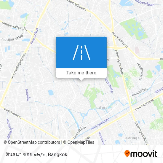 สินธนา ซอย ๑๒/๒ map