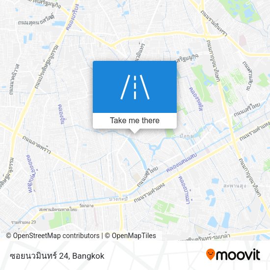 ซอยนวมินทร์ 24 map