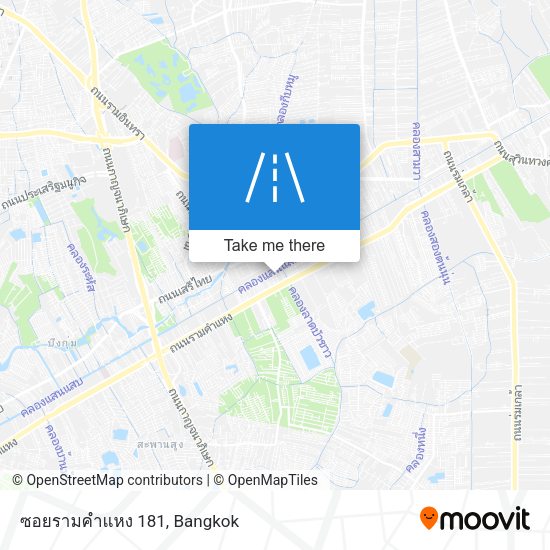 ซอยรามคำแหง 181 map