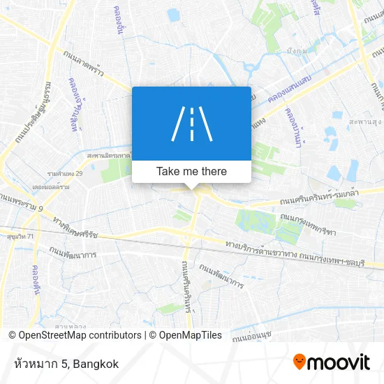 หัวหมาก 5 map