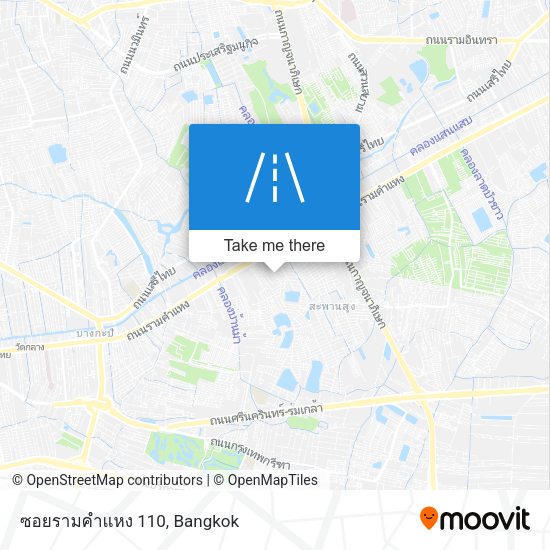 ซอยรามคำแหง 110 map