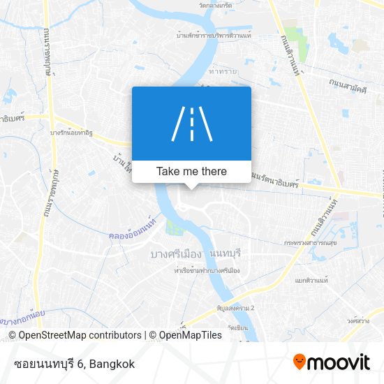 ซอยนนทบุรี 6 map
