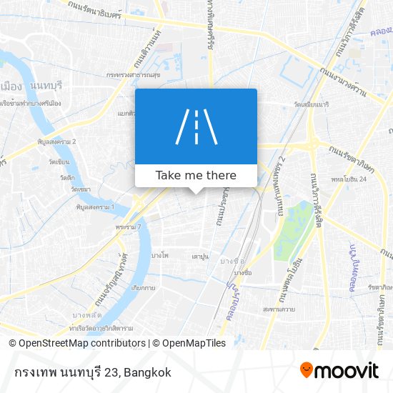 กรงเทพ นนทบุรี 23 map
