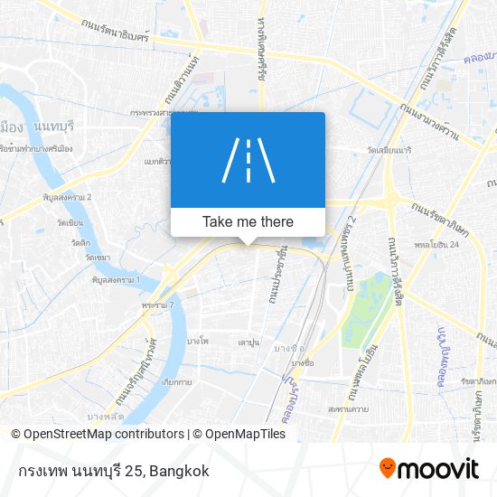 กรงเทพ นนทบุรี 25 map