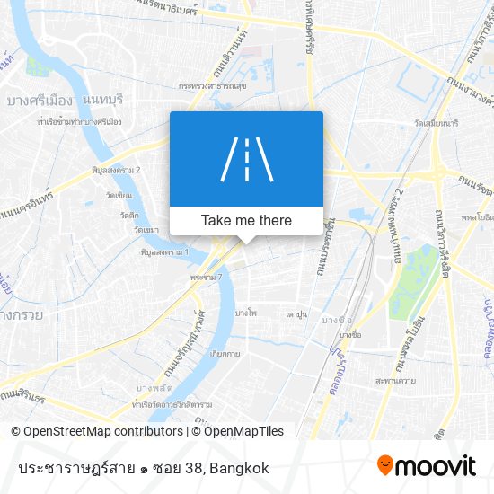 ประชาราษฎร์สาย ๑ ซอย 38 map