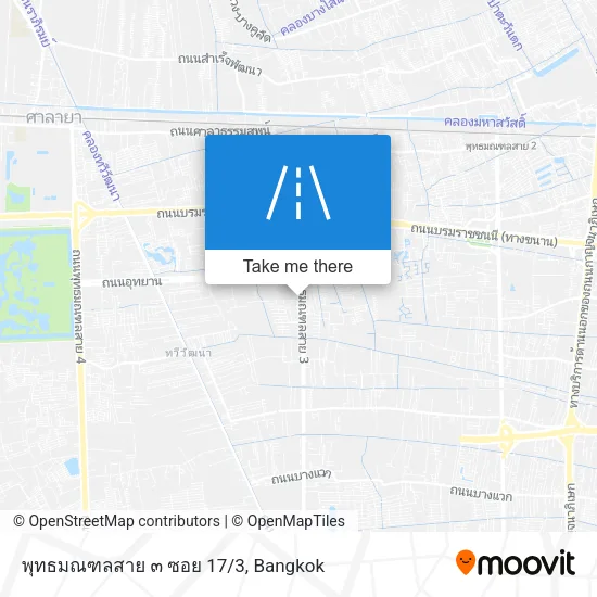 พุทธมณฑลสาย ๓ ซอย 17/3 map