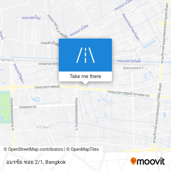 อมรชัย ซอย 2/1 map