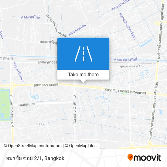อมรชัย ซอย 2/1 map