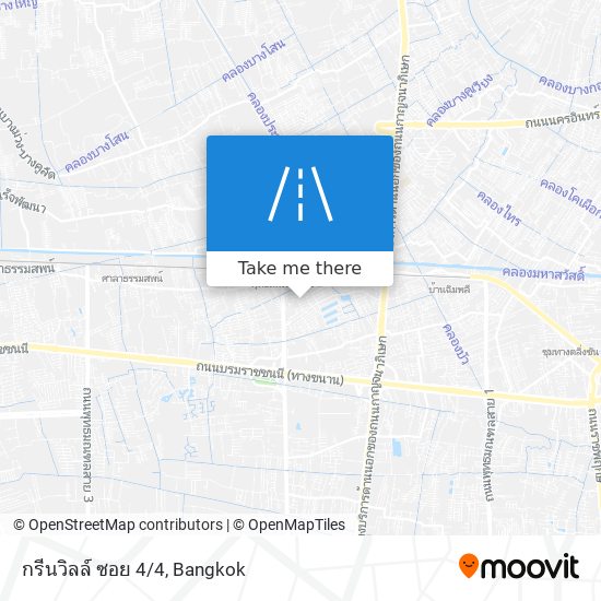 กรีนวิลล์ ซอย 4/4 map