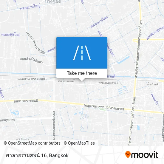 ศาลาธรรมสพน์ 16 map