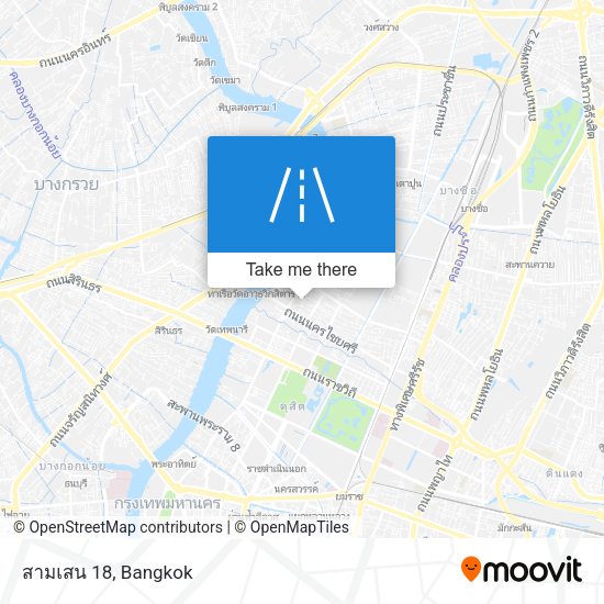 สามเสน 18 map