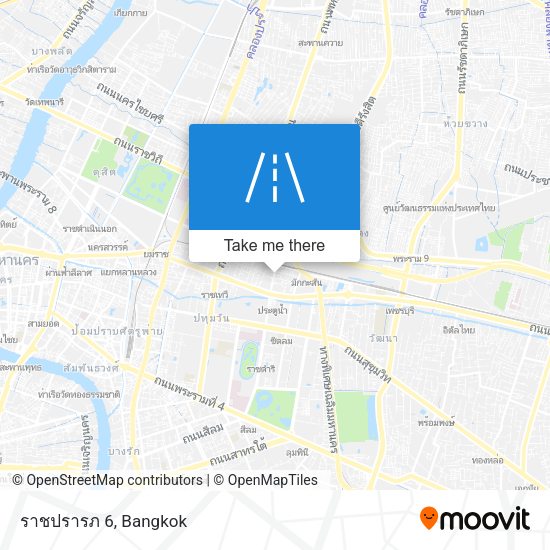 ราชปรารภ 6 map