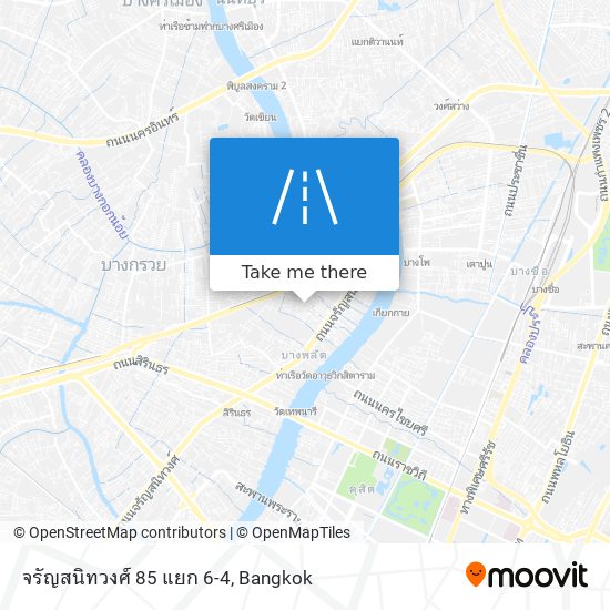 จรัญสนิทวงศ์ 85 แยก 6-4 map