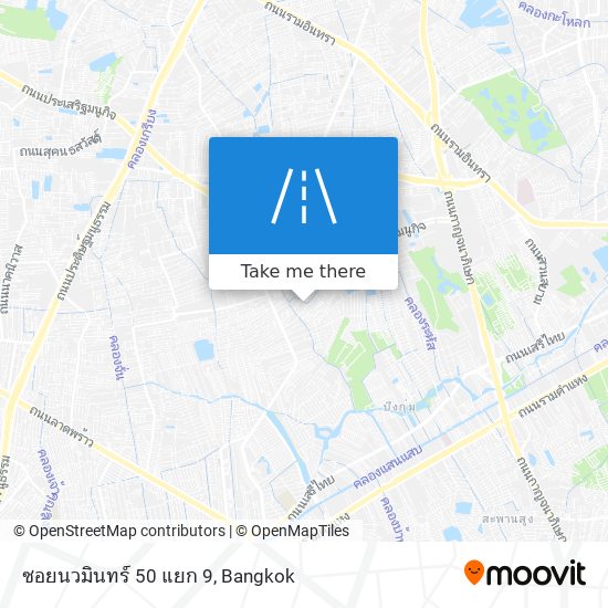 ซอยนวมินทร์ 50 แยก 9 map