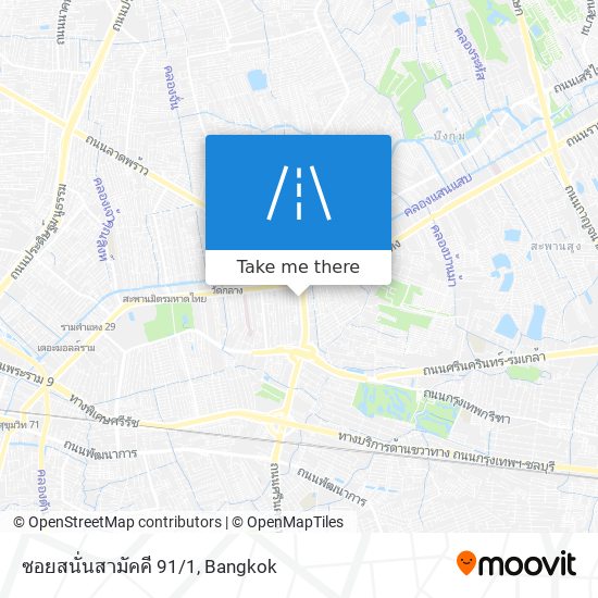 ซอยสนั่นสามัคคี 91/1 map