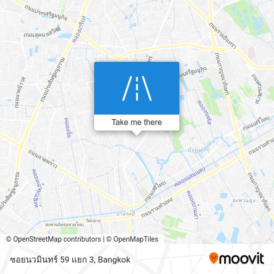 ซอยนวมินทร์ 59 แยก 3 map