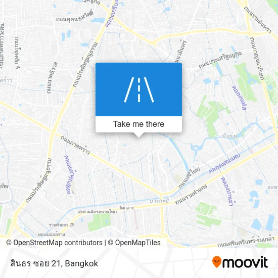 สินธร ซอย 21 map
