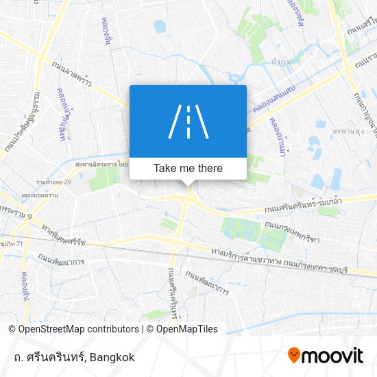 ถ. ศรีนครินทร์ map
