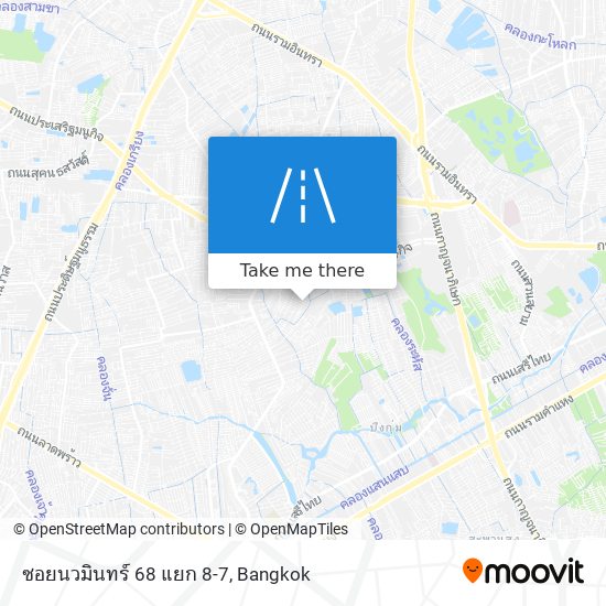 ซอยนวมินทร์ 68 แยก 8-7 map