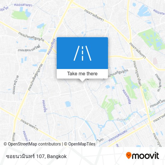 ซอยนวมินทร์ 107 map