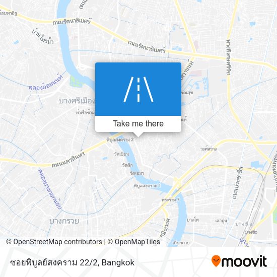 ซอยพิบูลย์สงคราม 22/2 map