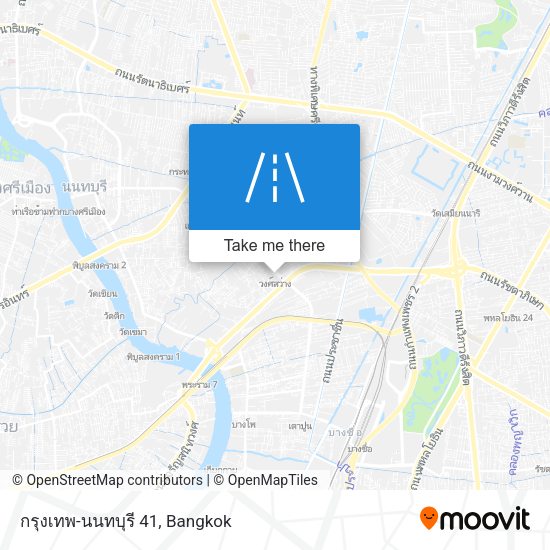 กรุงเทพ-นนทบุรี 41 map