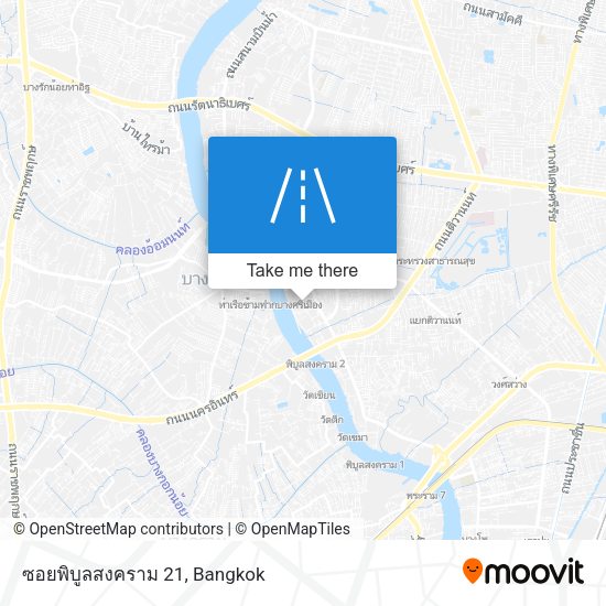 ซอยพิบูลสงคราม 21 map